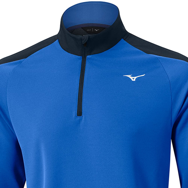 Mizuno Winter Breeze 1/4 Zip Pullover - Blue
