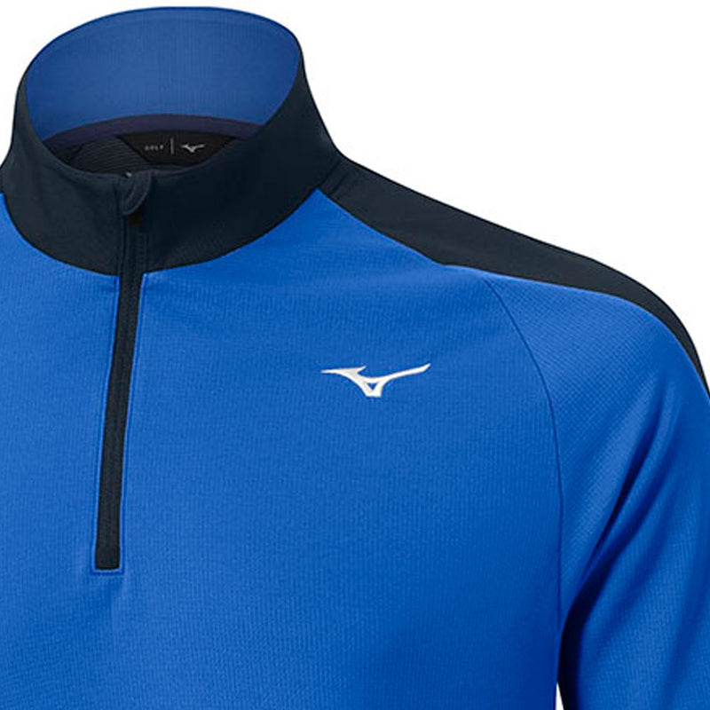 Mizuno Winter Breeze 1/4 Zip Pullover - Blue