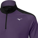 Mizuno Winter Breeze 1/4 Zip Pullover - Purple