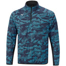 Mizuno Winter Stretch 1/4 Zip Jacket - Ocean Blue