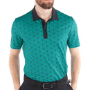 Galvin Green Monty V8+ Polo Shirt - Green/Black