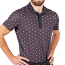 Galvin Green Monty V8+ Polo Shirt - Black/White