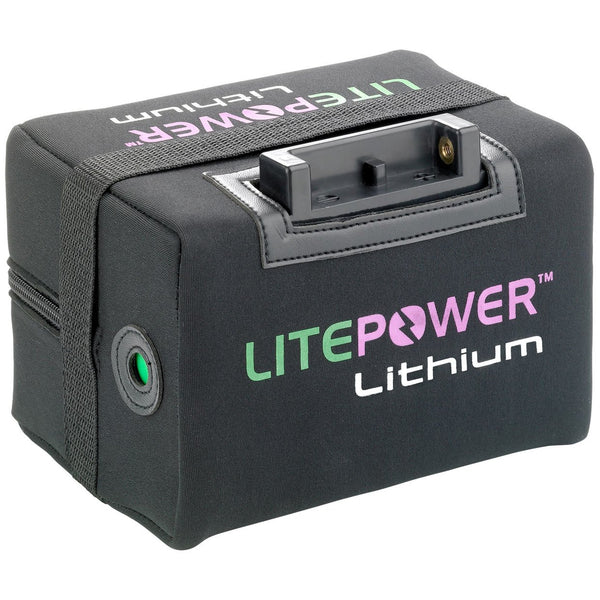 Motocaddy LitePower 22Ah 36 Hole Lithium Golf Battery & Charger