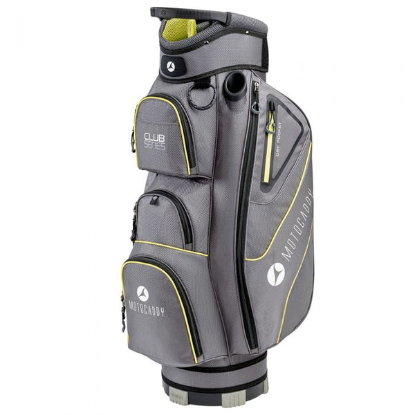 Motocaddy Club Series Cart Bag - Charcoal/Lime