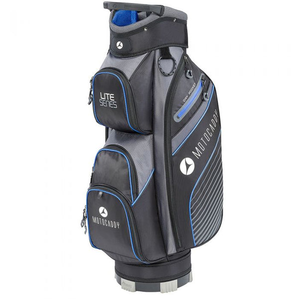 Motocaddy Lite Series Cart Bag - Black/Blue