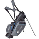 Motocaddy Hydroflex Waterproof Stand Bag - Charcoal/Blue
