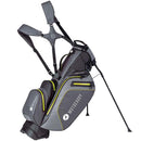 Motocaddy Hydroflex Waterproof Stand Bag - Charcoal/Lime