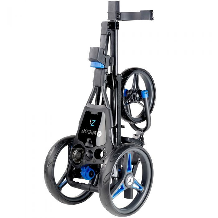 Motocaddy Z1 Push Trolley - Black/Blue