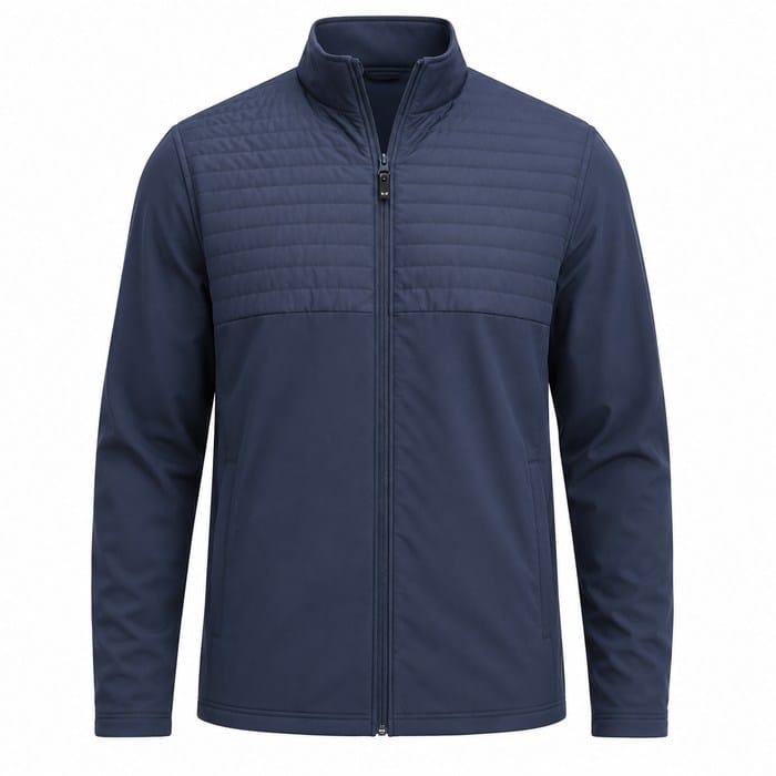 Under Armour Drive Pro Full Zip Pullover - Downpour Gray/Black