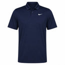 Nike Dri-Fit Velocity Solid Polo Shirt - College Navy/White