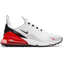 Nike Air Max 270 G Spikeless Shoes - White/Cool Grey/Black/Red
