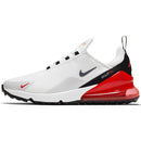 Nike Air Max 270 G Spikeless Shoes - White/Cool Grey/Black/Red
