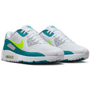 Nike Air Max 90 G Waterproof Spikeless Shoes - White/Volight/Bright Spruce