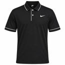Nike Victory+ Dri-FIT Polo Shirt - Black/White/White