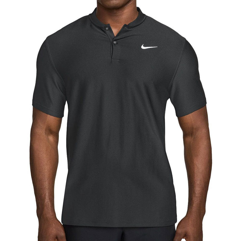 Nike Dri-Fit Velocity Blade Polo Shirt - Black/White
