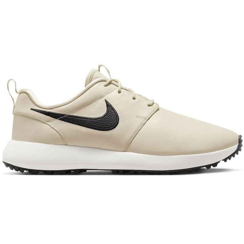 Nike Roshe Golf Premium Waterproof Spikeless Shoes - Light Khaki/Black/Light Liquid Lime/Sail
