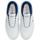 Nike Victory Tour 4 Spiked Shoes - Summit White/Metallic Silver/Court Blue