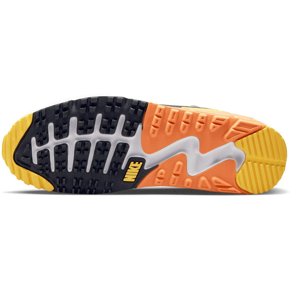 Nike Air Max 90G スパイクレス オレンジ イエロー　26cm Nike Air Max 90 G Waterproof Spikeless Shoes - Smoke Grey/Black/Orange