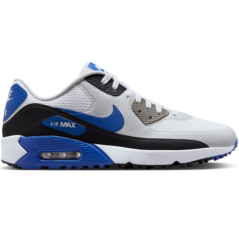 Nike Air Max 90 G Waterproof Spikeless Shoes - White/Game Royal/Black/Photon Dust