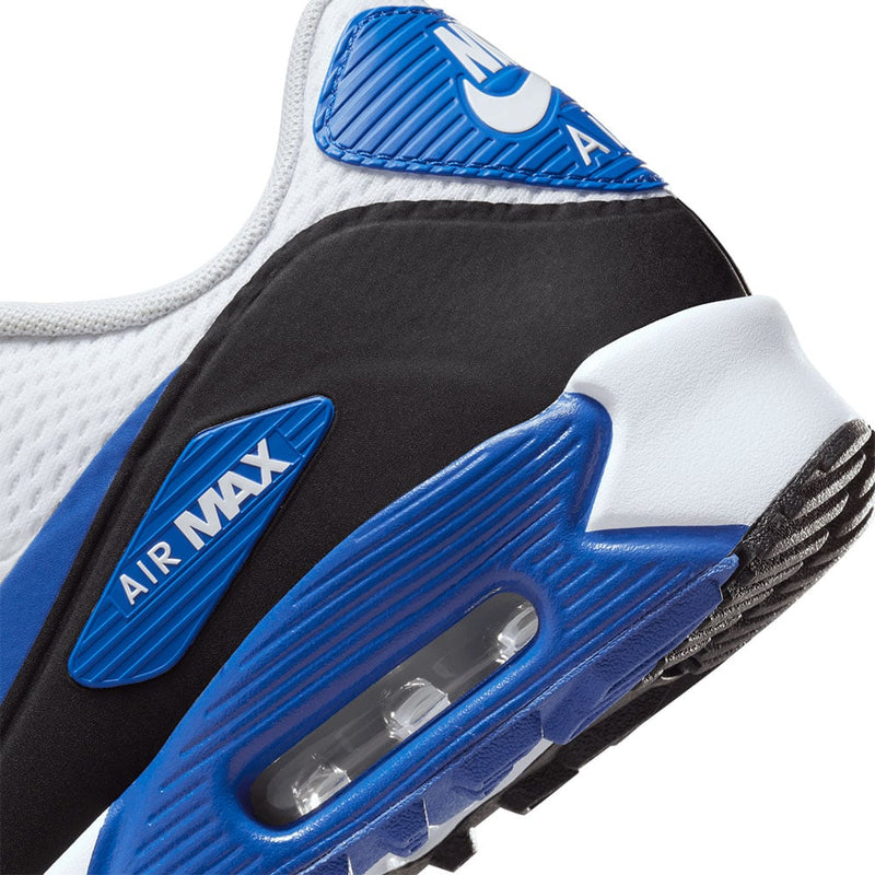 Nike Air Max 90 G Waterproof Spikeless Shoes White Game Royal Black