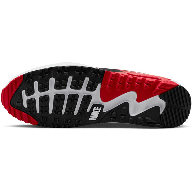 Nike Air Max 90 G Waterproof Spikeless Shoes White University Red Bl