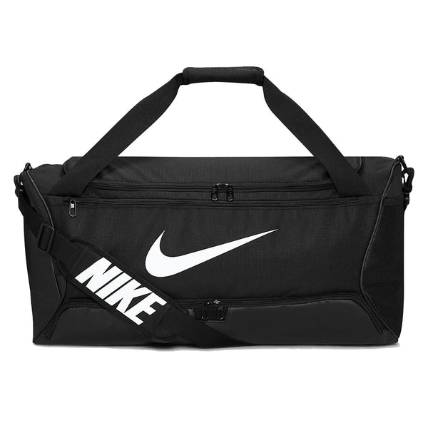 Nike Brasilia 9.5 Training Duffel Bag (Medium) - Black/Black/White