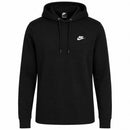Nike Club Knit Hoodie - Black/White