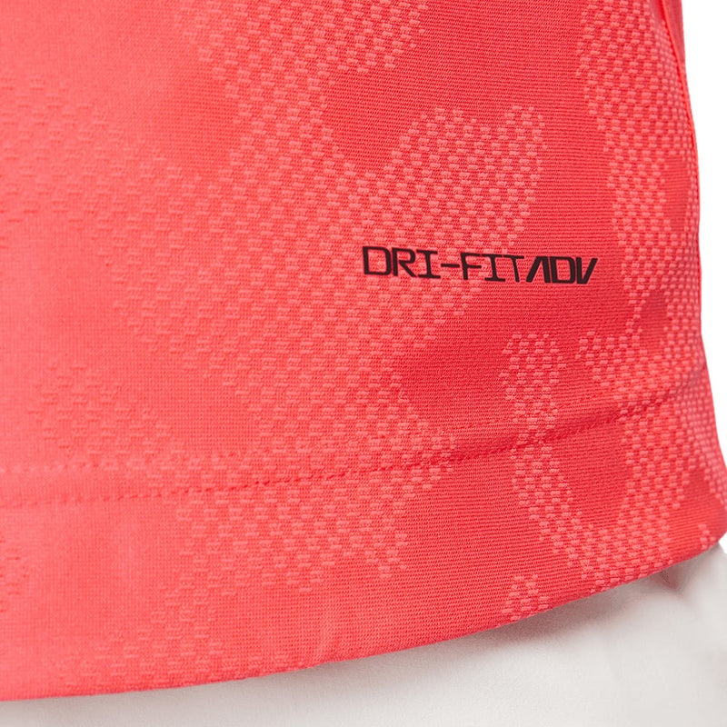 Nike Dri-FIT ADV Tour 1/2 Zip Pullover - Ember Glow/White