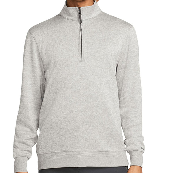 Nike Dri-Fit Player 1/2 Zip Sweater - Dust/White