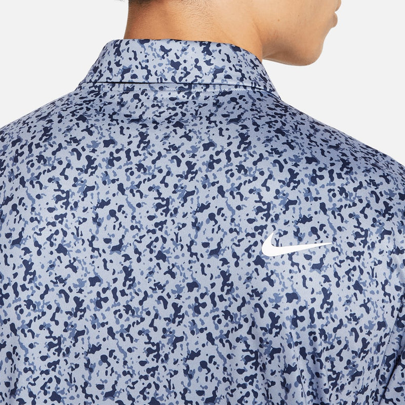 Nike Dri-FIT Tour Camo Polo Shirt - Ashen Slate/White