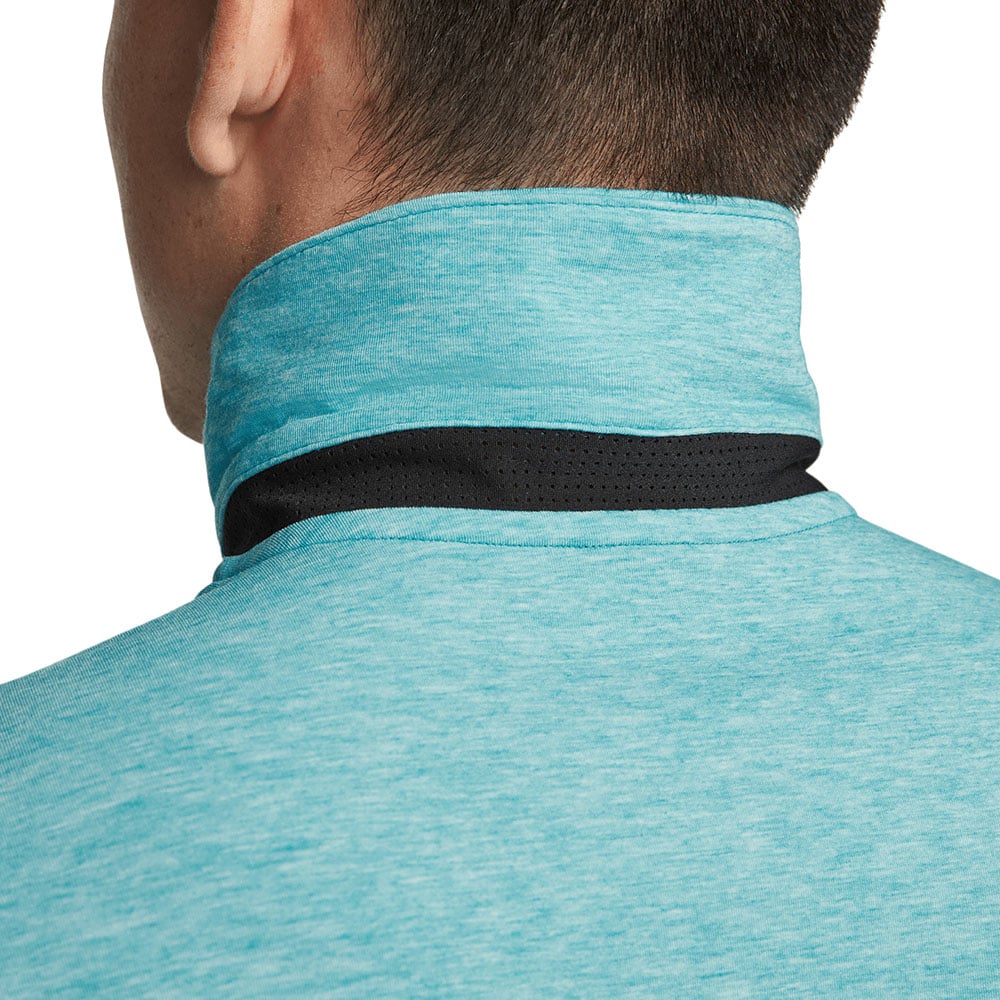 Nike Dri FIT Tour Polo Shirt Teal Nebula Black
