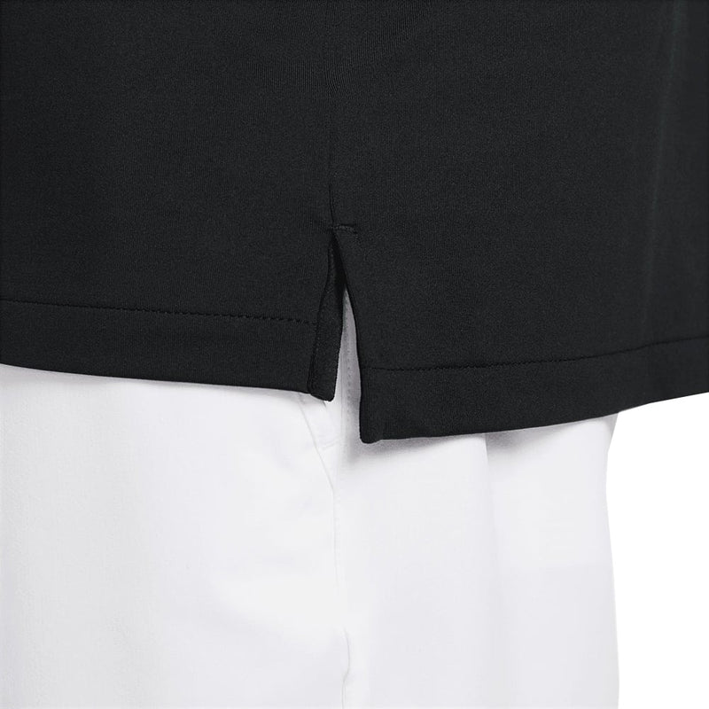 Nike Dri-FIT Tour Solid Polo Shirt - Black/White