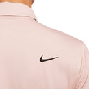 Nike Dri-FIT Tour Solid Polo Shirt - Pink Oxford/Black