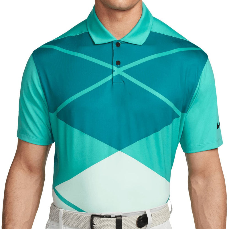 Nike Dri FIT Vapor Polo Shirt Washed Teal Black
