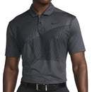 Nike Dri-FIT Vapor Print Polo Shirt - Dark Smoke Grey/Black