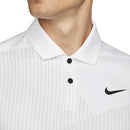 Nike Dri-FIT Vapor Print Polo Shirt - White/Black