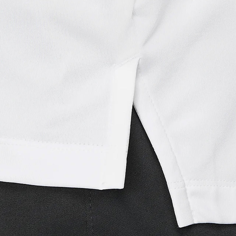 Nike Dri-FIT Vapor Print Polo Shirt - White/Black
