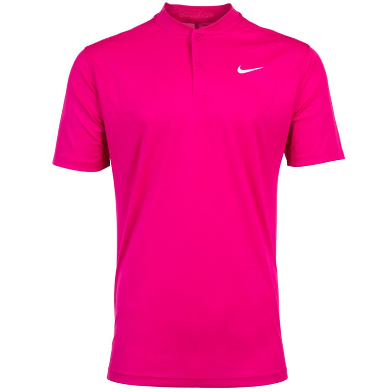 Nike Dri-FIT Victory Blade Collar Polo Shirt - Active Pink/White