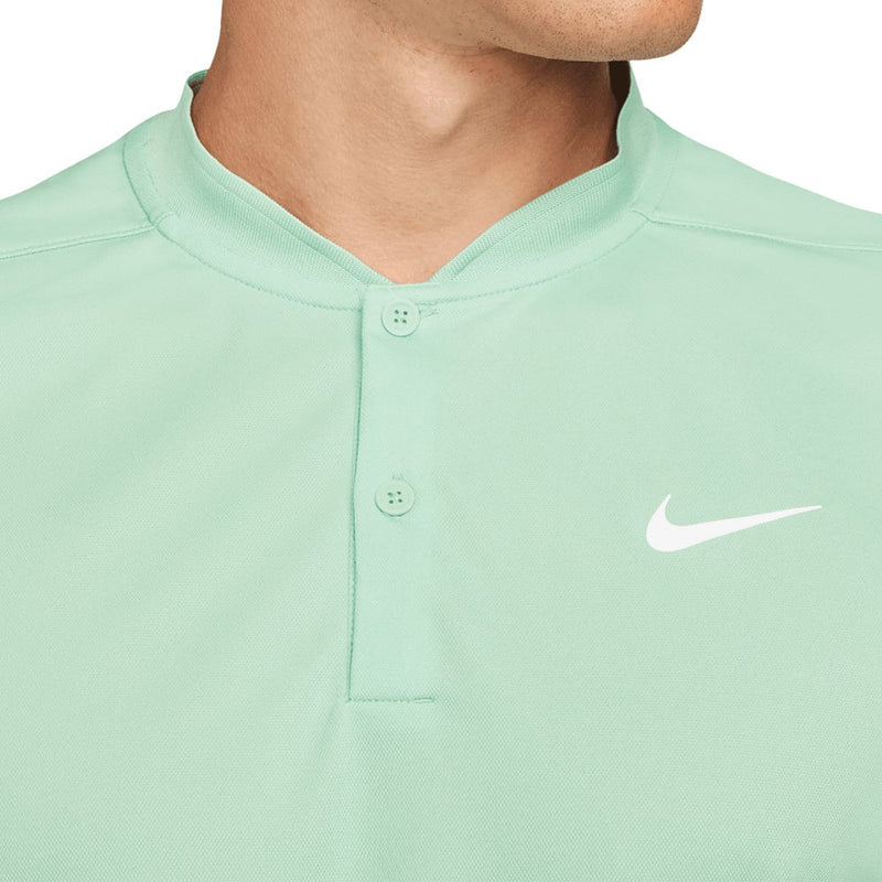 Nike Dri-FIT Victory Blade Polo Shirt - Enamel Green/White
