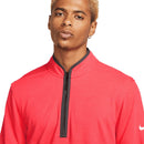 Nike Dri-FIT Victory 1/2 Zip Pullover - Ember Glow/Black/White