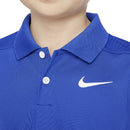 Nike Dri-FIT Victory Junior Polo Shirt - Game Royal/White
