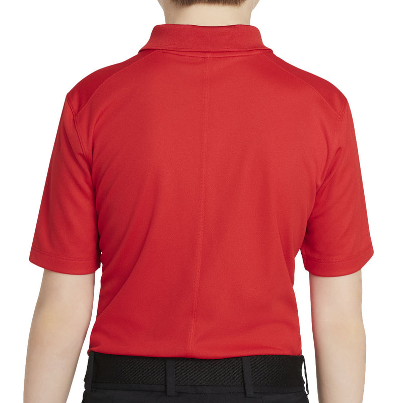 Nike Dri-FIT Victory Junior Polo Shirt - University Red/White