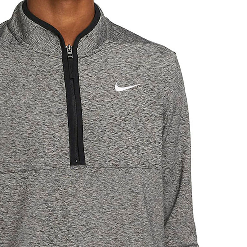Nike Dri-FIT Victory 1/2 Zip Pullover - Black/Pure/White