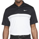 Nike Dri-FIT Victory Polo Shirt - Black/White/Light Smoke Grey