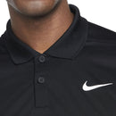 Nike Dri-FIT Victory Polo Shirt - Black/White/Light Smoke Grey