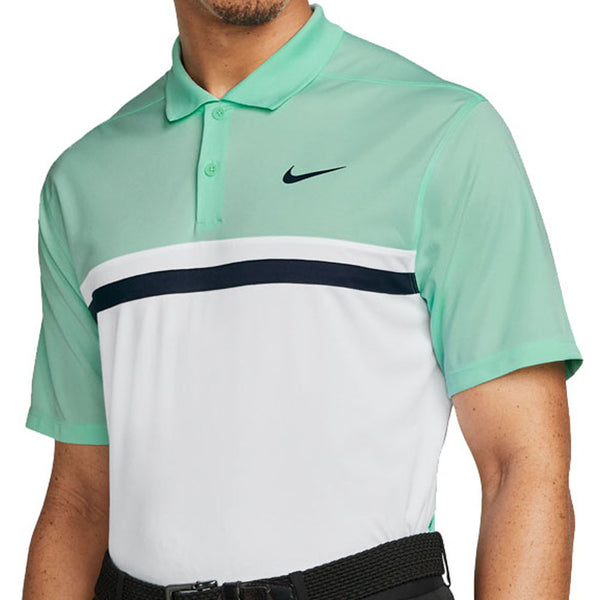 Nike Dri-FIT Victory Polo Shirt - Mint Foam/White/Obsidian/Obsidian