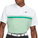 Nike Dri-FIT Victory Polo Shirt - White/Enamel Green/Neptune Green/Black