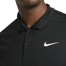 Nike Dri-FIT Victory Solid Polo Shirt - Black/White