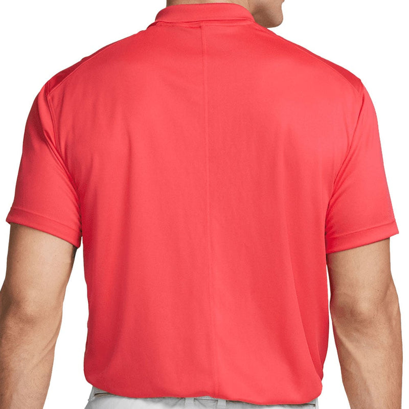 Nike Dri-FIT Victory Solid Polo Shirt - Ember Glow/White