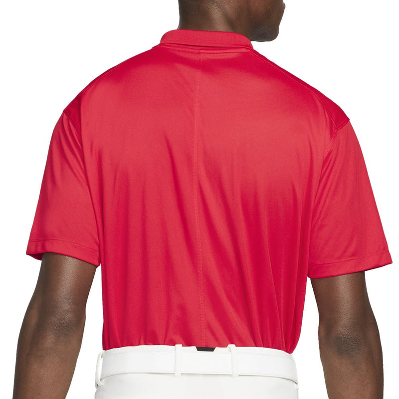 Nike Dri-FIT Victory Solid Polo Shirt - University Red/White